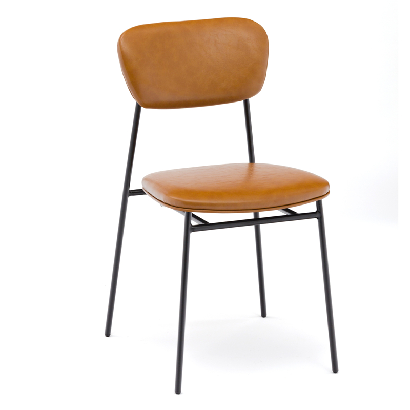 https://www.goldapplefurniture.com/stacking-modern-metal-dining-chair-with-upholstered-seat-and-back-ga3901c-45stp-product/