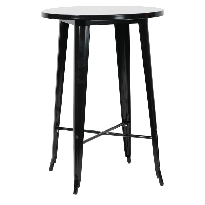 Steel bar table dining table